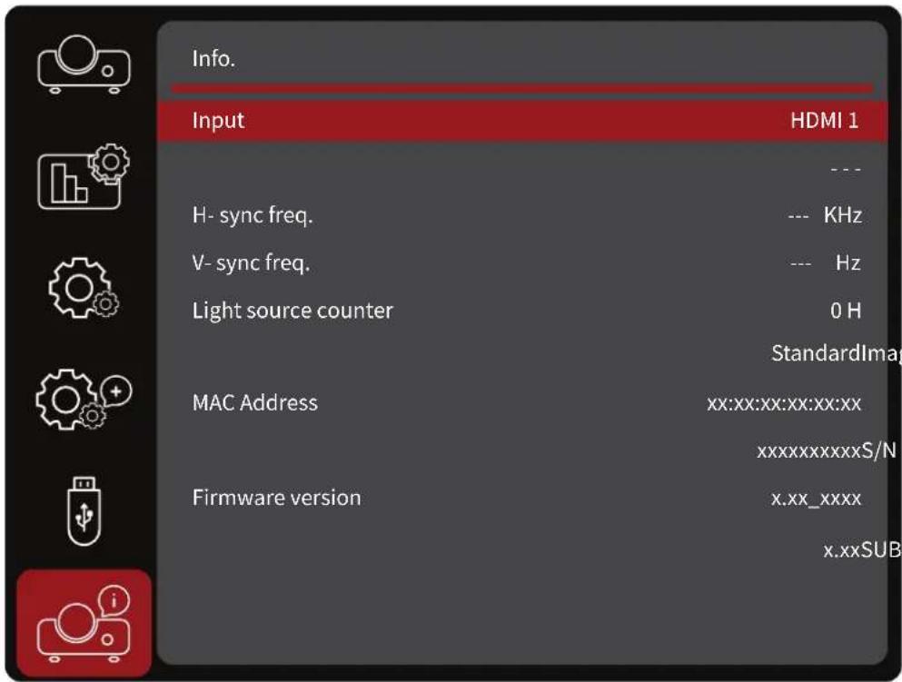 VIEWSONIC LSC650WU - Information (Informations) - 1
