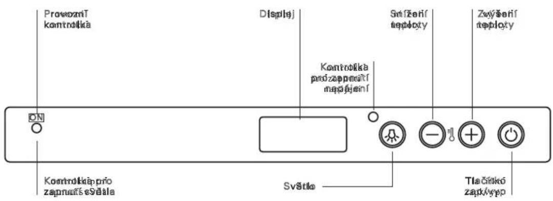 FRANKE FMY 24 WCR - OVLÁDACÍ PANEL - 1