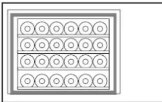 FRANKE FMY 24 WCR - Rangement standard de 24 bouteilles - 1