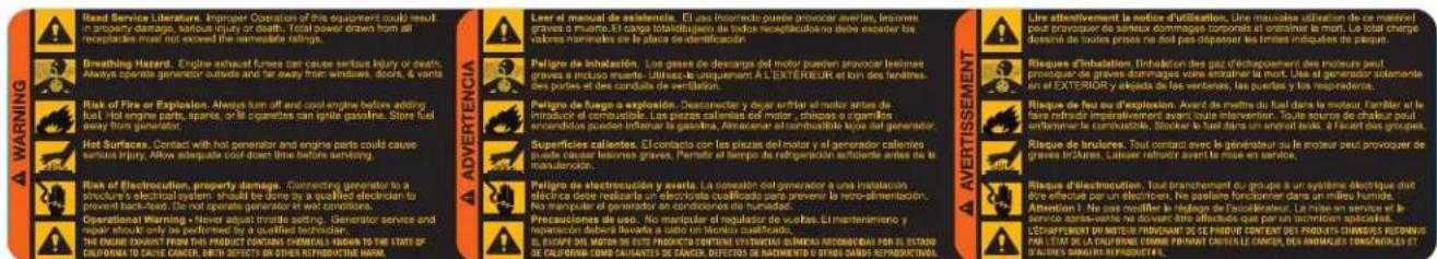 DEWALT DXGNR8000 - Remplacement gratuit des étiquettes de mise en garde - 5