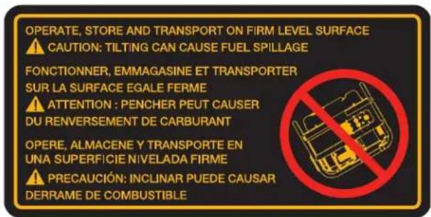 DEWALT DXGNR8000 - Free Warning Label Replacement - 3