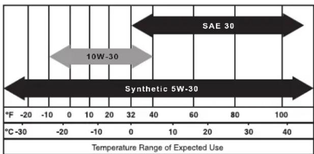 DEWALT DXGNR8000 - Engine Oil Recommendations - 1