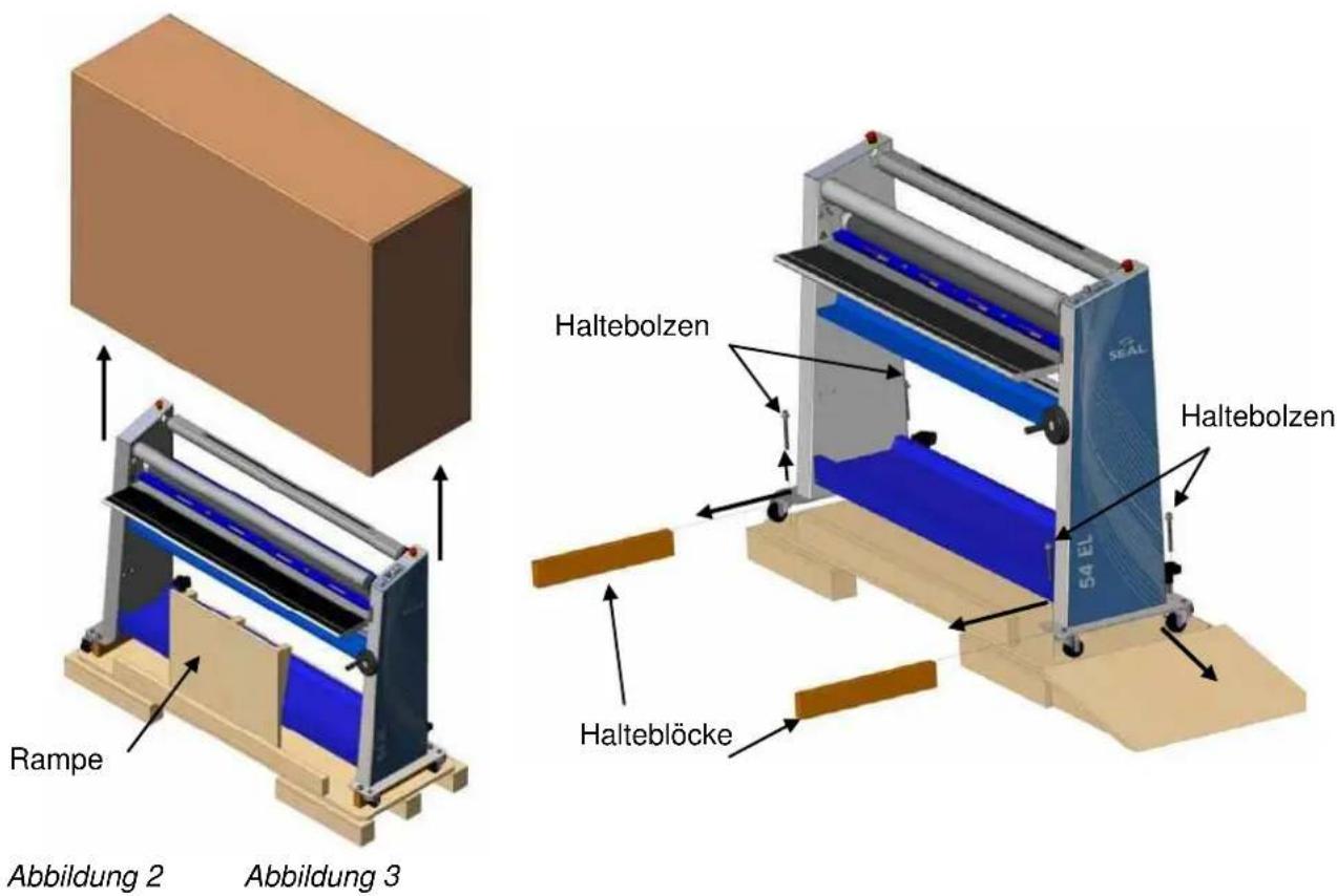 SEAL 65 EL - Auspacken des Laminators - 1
