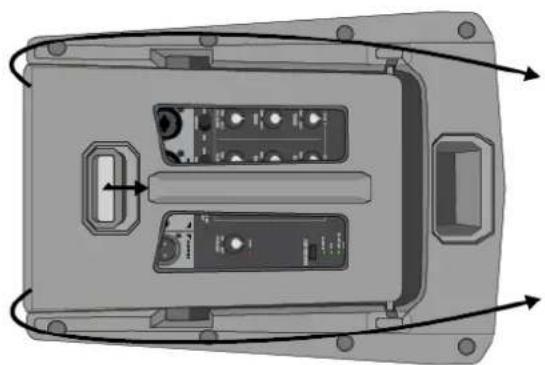 Vonyx VX820 - OUVERTURE DU COUVERCLE - 1