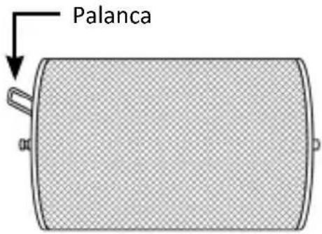 Arendo 307226 - Barra giratoria para asados/aves/kebab (5/10) - 2