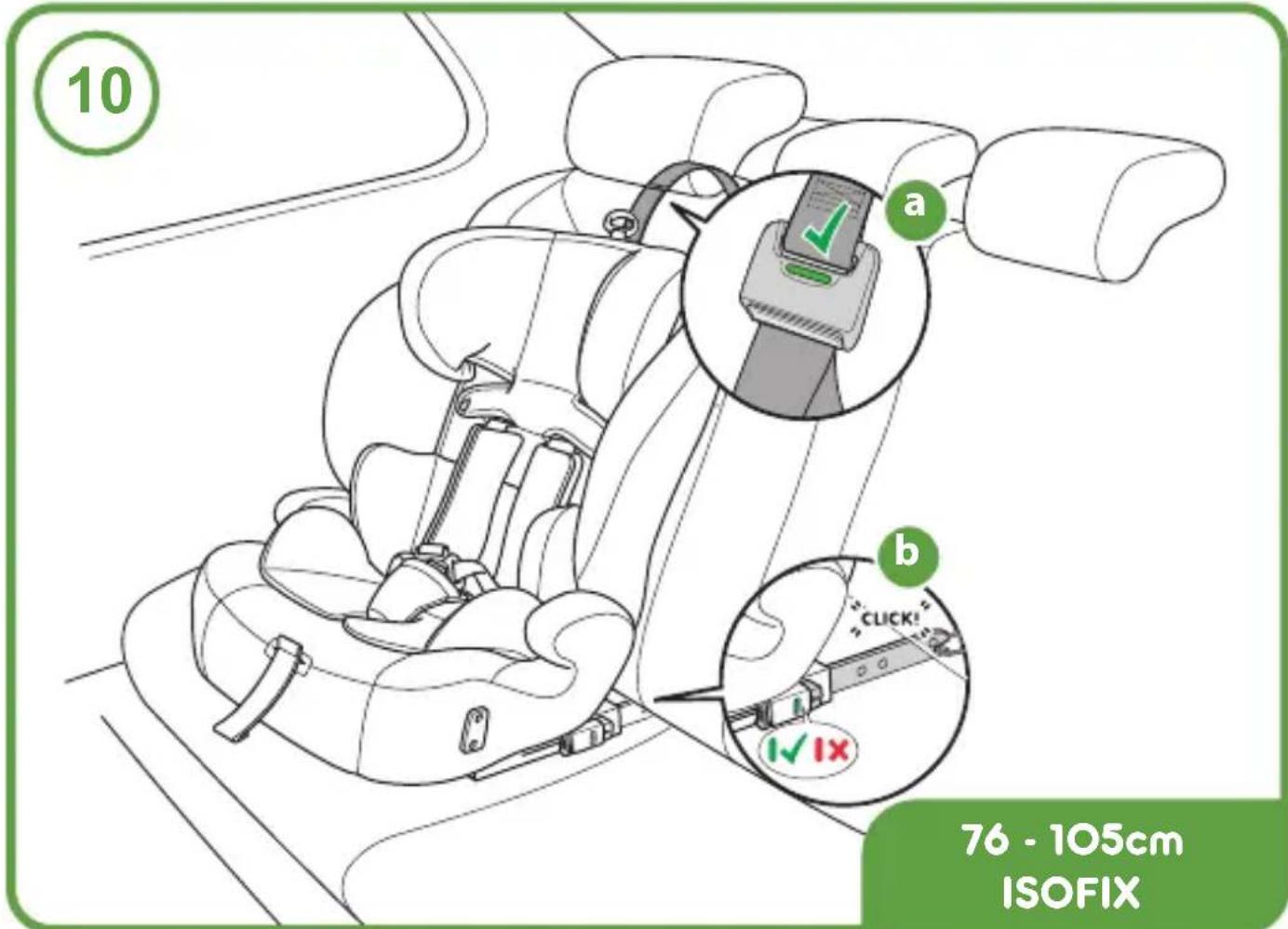 COSATTO Zoomi 3 i-Size - Checklist: - 5