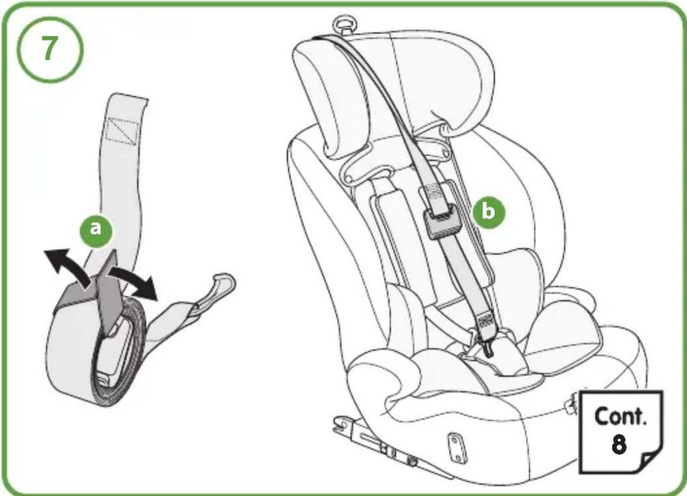 COSATTO Zoomi 3 i-Size - Checklist: - 2