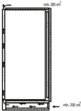 BAUKNECHT KR 195 A++ - Installationsanleitungen für Produkte mit Hettich-Scharnieren - 1