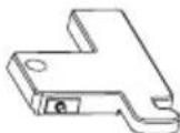MIDEA MRU21F6AWW - Parts already mounted on the door (as shipped): - 3