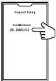 JBL JAM3000 - Een Bluetooth-apparaat koppelen - 1