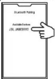 JBL JAM3000 - Bluetooth-Gerät koppeln - 1