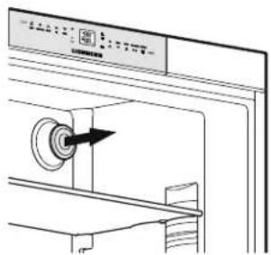 LIEBHERR HCB 2090G - Installation du filtre à eau - Figure 2, 3 - 1