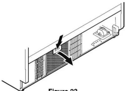 LIEBHERR HC 2090G - Nettoyage du filtre à air - 2