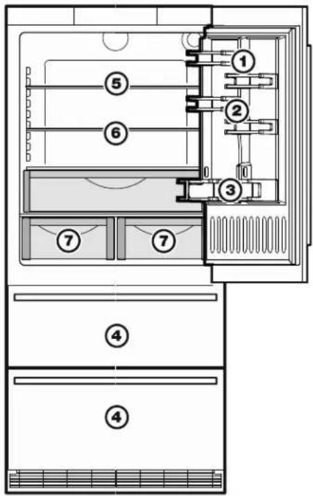 LIEBHERR HC 2090G - Comment réinitialiser la DEL Filtre à air - 4