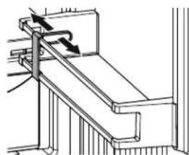 LIEBHERR HCB 1591G - Cloison de maintien bouteilles - Figure 13 - 1