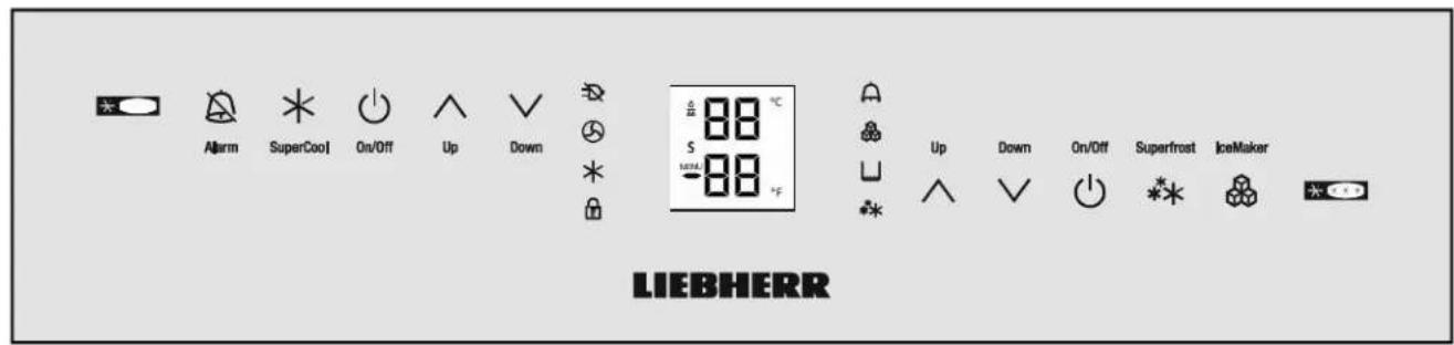 LIEBHERR HCB 1591G - Description de l'appareil et de ses aménagements - Figure 5 - 1