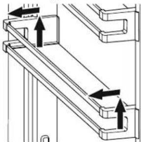 LIEBHERR HCB 1591G - Repositionnement des balconnets de porte - Figure 12 - 1