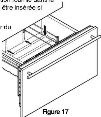 LIEBHERR HC 1571G - Clayette de séparation du tiroir inférieur - Figure 17 - 1