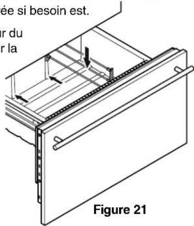 LIEBHERR HC 1581G - Clayette de séparation du tiroir inférieur - Figure 21 - 1