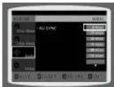 SAMSUNG MM-DT8 - Configurer AV SYNC - 4