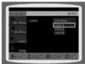 SAMSUNG MM-DT10 - Pour sélectionner l'un des trois papiers peints que vous avez créés - 4