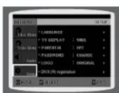SAMSUNG MM-DT10 - Configuration du contrôle parental (Niveau de classement) - 3