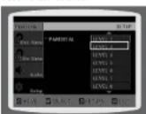 SAMSUNG MM-DT10 - Configuration du contrôle parental (Niveau de classement) - 5