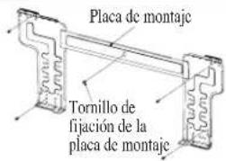 DAIKIN FWT06GATNMV1 - Montaje De La Placa De Instalación - 1