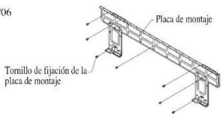DAIKIN FWT06GATNMV1 - Montaje De La Placa De Instalación - 2