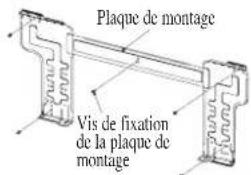 DAIKIN FWT06GATNMV1 - Montage De La Platine Support - 1