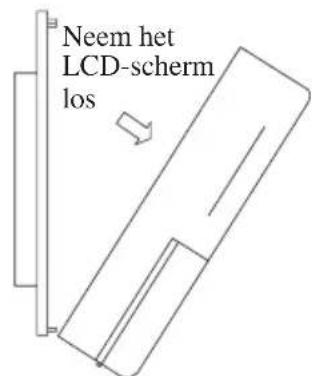DAIKIN UATYQ450MCY1 - Stap 1 Stap2 Neem het LCD-schem erest aan de bovenzijde los - 2