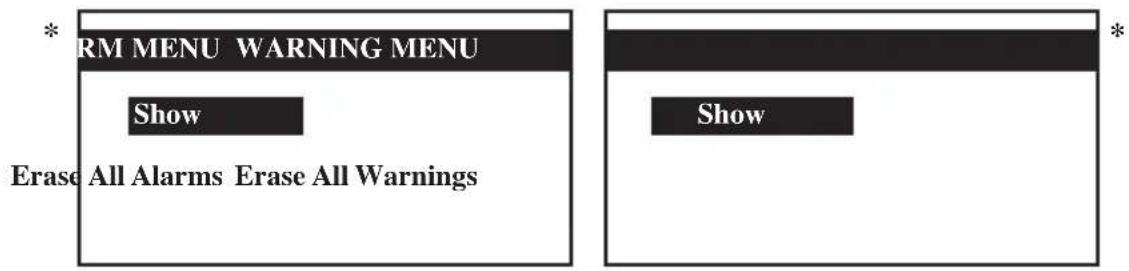 DAIKIN UATYQ450MCY1 - Menu de la Alarma/Menu de Advertencia - 1