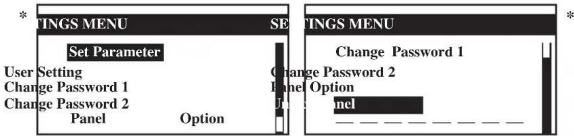 DAIKIN UATYQ450MCY1 - Settings Menu - 1