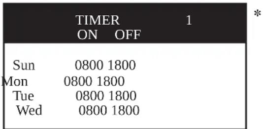 DAIKIN UATYQ450MCY1 - Timer - 1