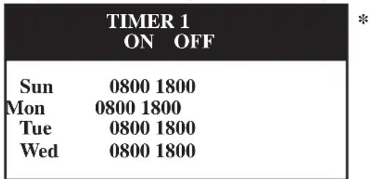DAIKIN UATYQ450MCY1 - Programmazione Del Timer - 2