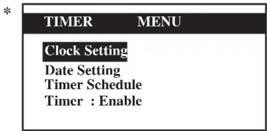 DAIKIN UATYQ450MCY1 - Menu Timer - 1