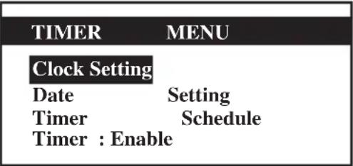 DAIKIN UATYQ450MCY1 - Timermenu - 1