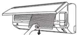 DAIKIN RXN25MV1B9 - Take off the Bio filter with bacteriostatic, virustatic functions. - 1