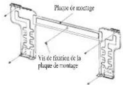 DAIKIN RXN25MV1B9 - Montage De La Platine Support - 2