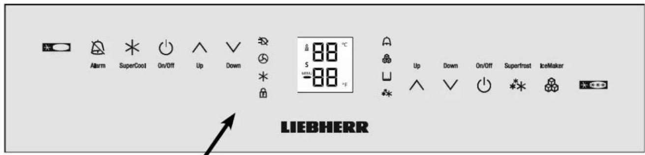 LIEBHERR CBS 2092G - Description de l'appareil et de ses aménagements - Figure 5 - 1