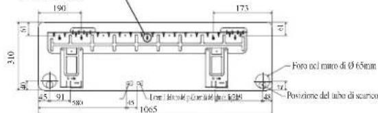 DAIKIN FWT05GATNMV1 - Punti Di Fissaggio Della Piastra Di Montaggio E Dimensioni Raccomandate - 2
