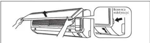 DAIKIN FWT05GATNMV1 - Abra el panel frontal. - 1