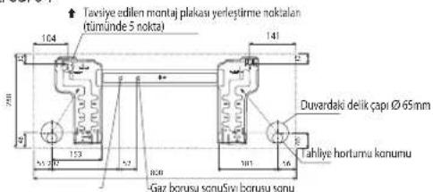 DAIKIN FWT05GATNMV1 - Montaj Levhasinin Monte Edilmesi - 3