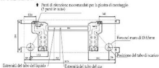 DAIKIN FWT04GATNMV1 - Montaggio Della Staffa Di Supporto - 3