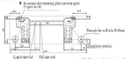 DAIKIN FWT04GATNMV1 - Mounting Installation Plate - 3