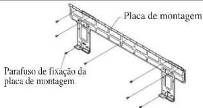 DAIKIN FWT04GATNMV1 - Montagem da placa de instalação - 2