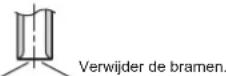 DAIKIN RX50KV1B - Het uiteinde van de leiding verbeden. - 1