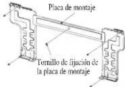 DAIKIN RXN35MV1B9 - Montaje De La Placa De Instalacion - 2