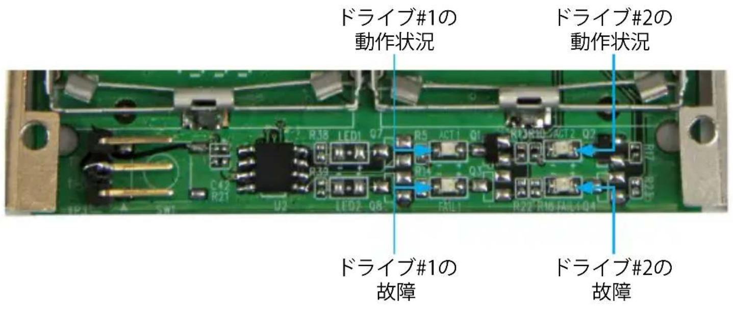 StarTech.com 25SAT22MSAT - LED動作状況&amp;ドライブ故障 インジケーター - 1