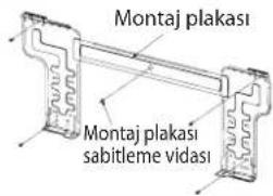 DAIKIN FWT02GATNMV1 - Montaj Levhasinin Monte Edilmesi - 1